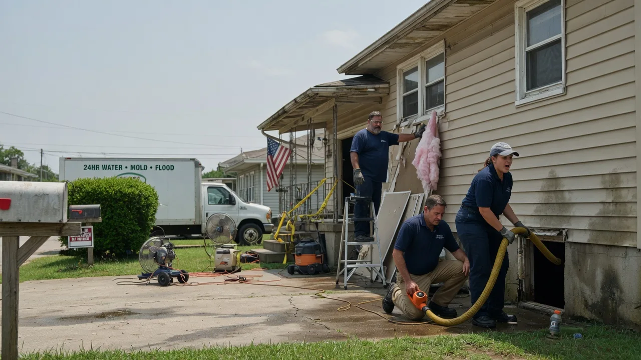 Water Damage Repair in Donnelsville, OH near me